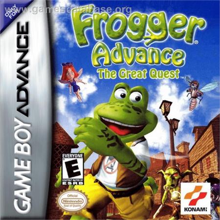 Cover Frogger Advance - The Great Quest for Game Boy Advance